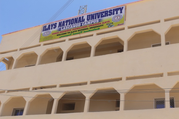 Jaamacad ILAYS National University oo laga furay magaalada Laascaanood.[Video/Masawiro]