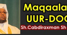 Qaybtii 10aad ee Maqaalkii Uurdoox Shiikh Cabdiraxmaan Shiikh.Cumar